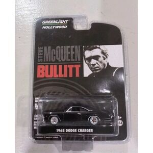 GREENLIGHT Hollywood Steve McQueen BULLITT 1968 Dodge Charger Diecast Car #44741